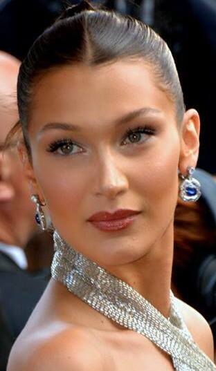 Bella Hadid (Winter) celebrity color analysis