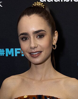 Lily Collins (True Winter) celebrity color analysis
