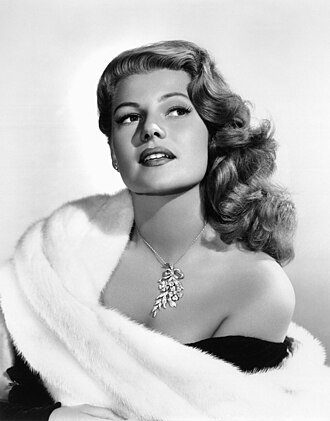 Rita Hayworth as a True Autumn celebrity color season example