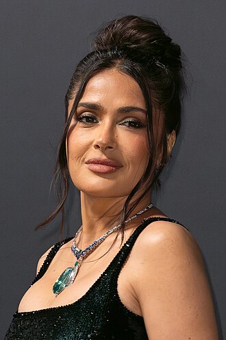 Salma Hayek as an Autumn celebrity color season example