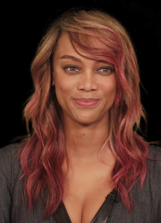 Tyra Banks as an Autumn celebrity color season example