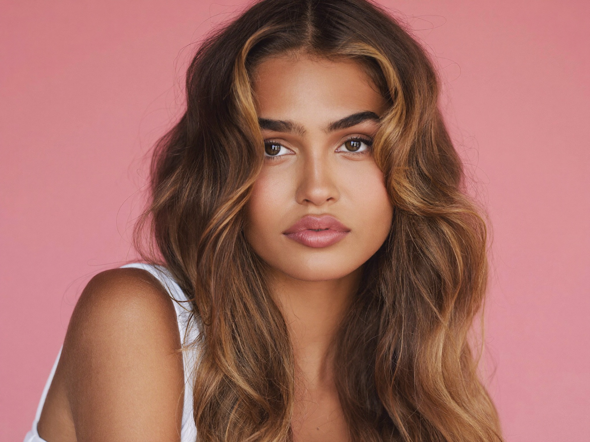Soft Waves for diamond face shape
