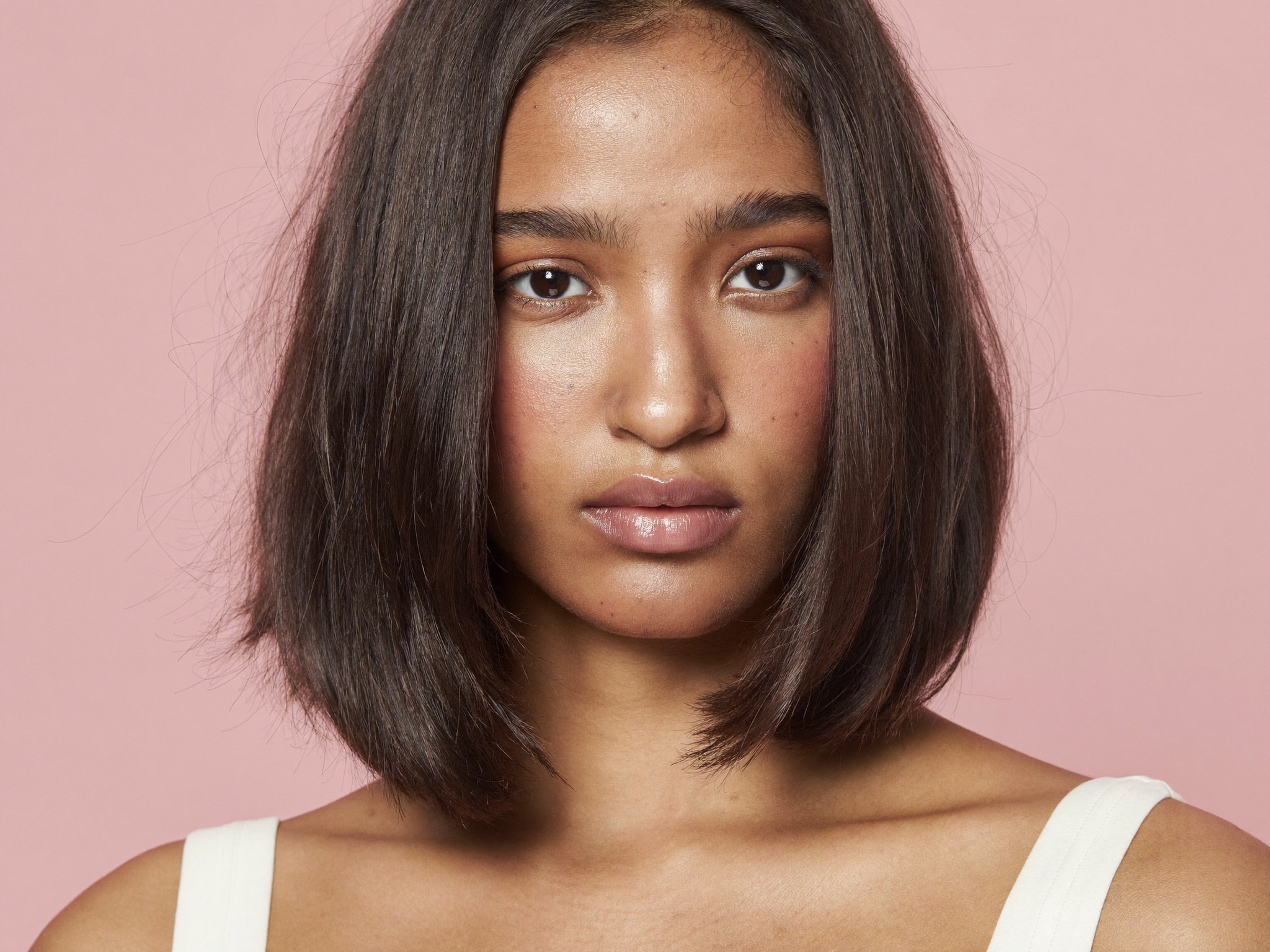 Lob for diamond face shape