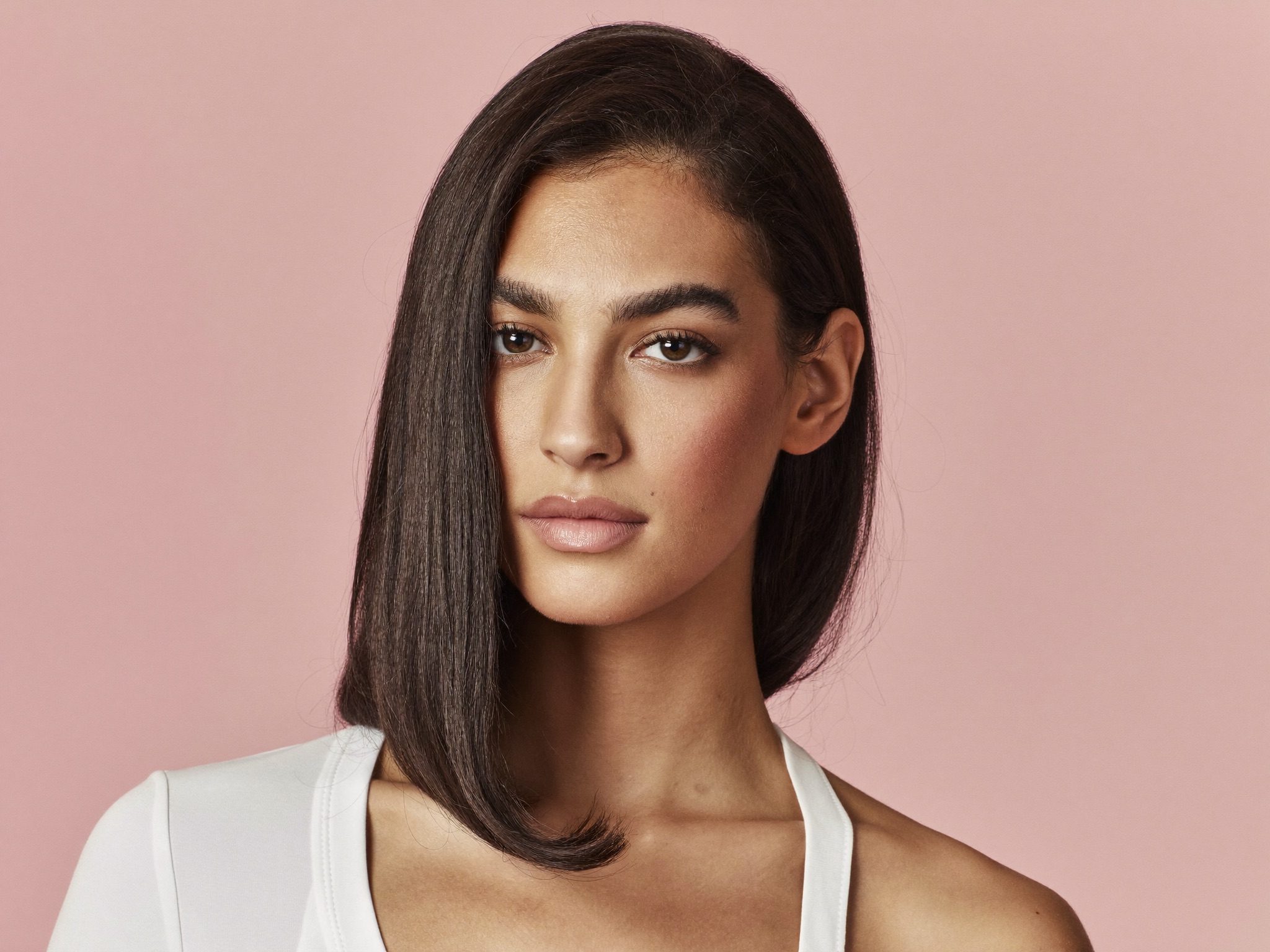 Lob for long face shape