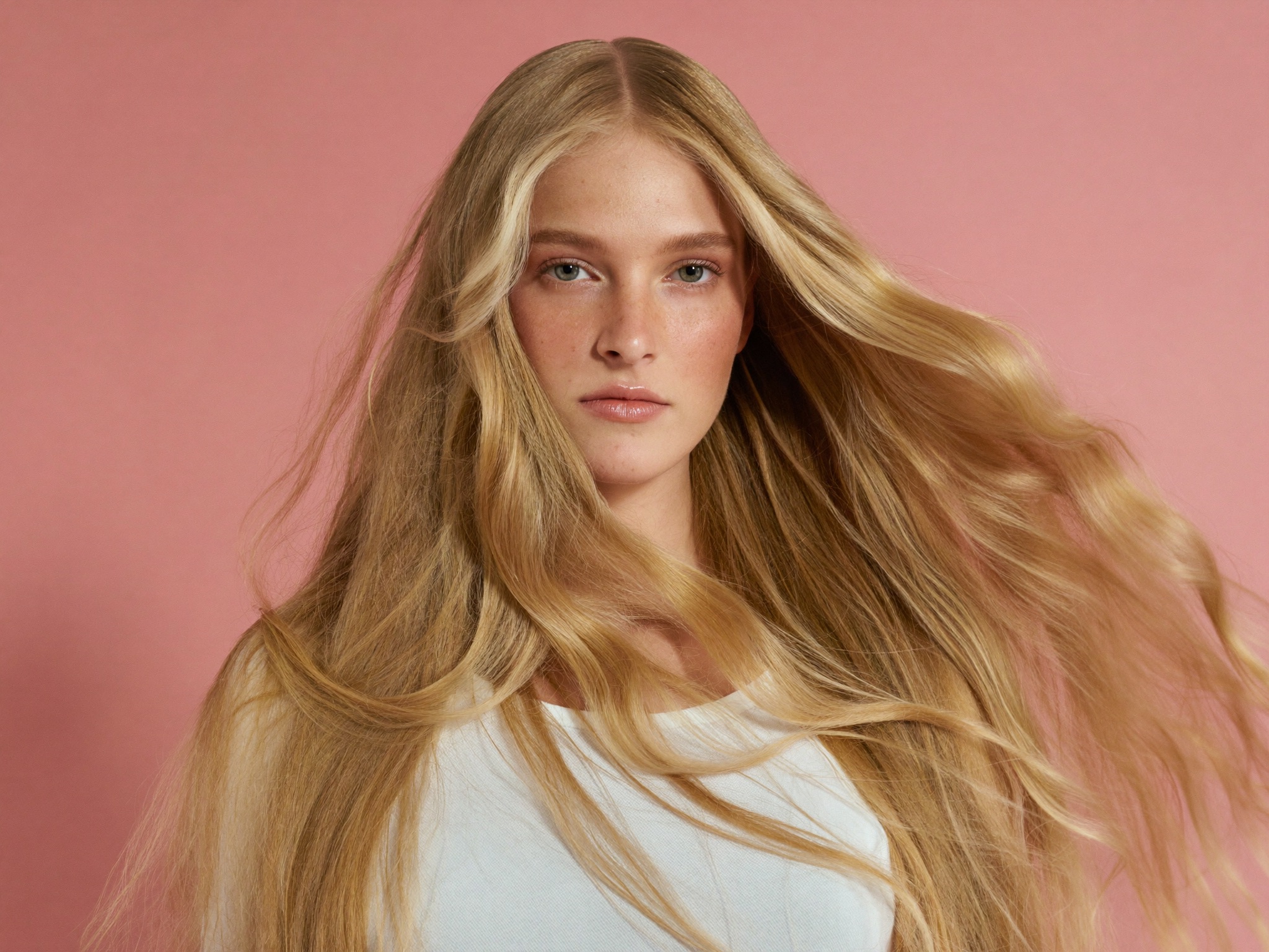 Long Layers for oval face shape