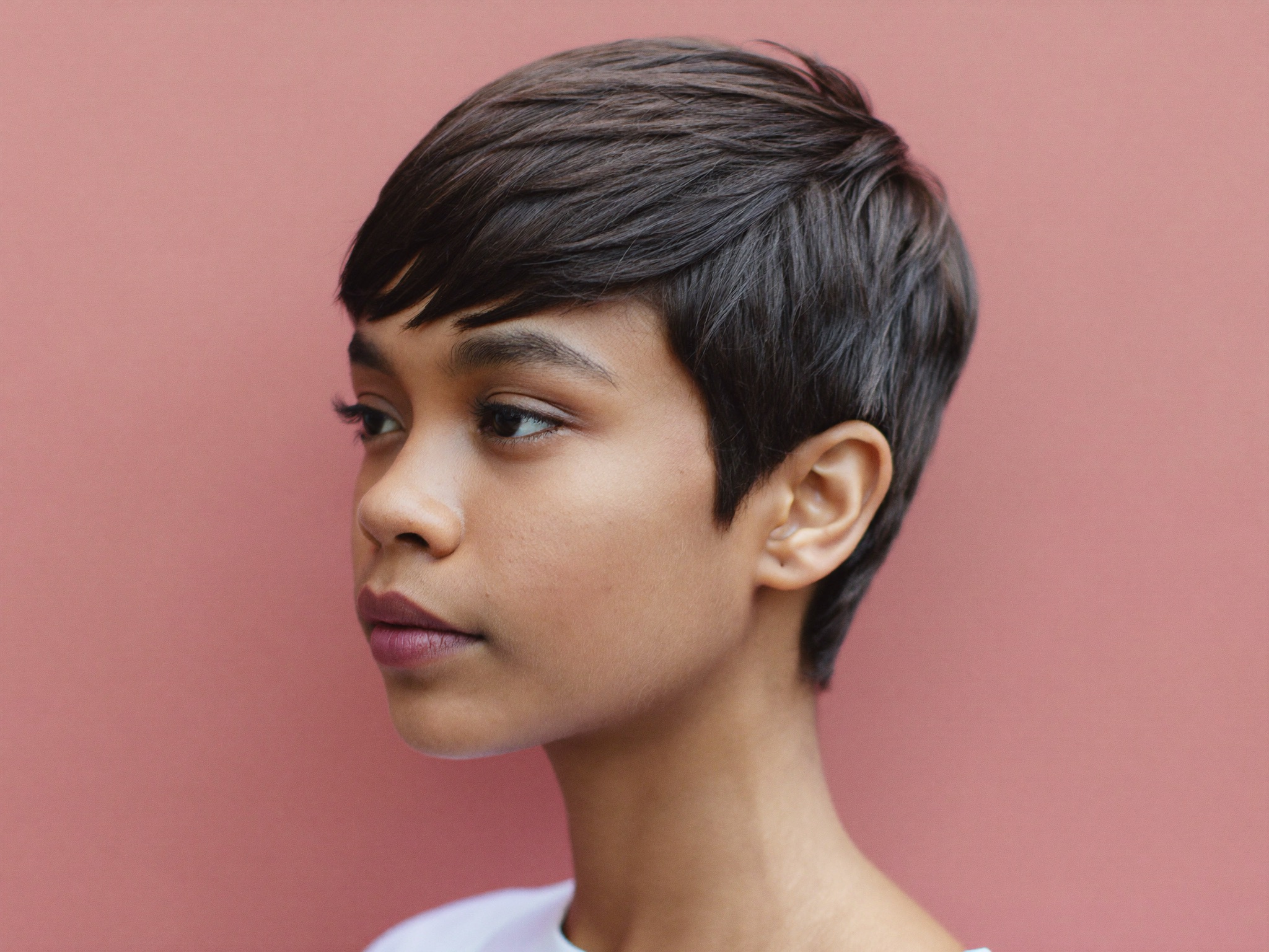 Pixie Cut for oval face shape