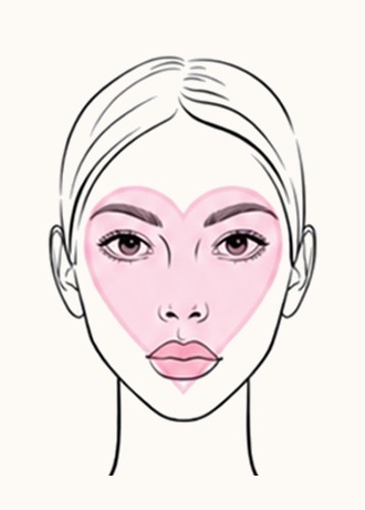 Heart face shape