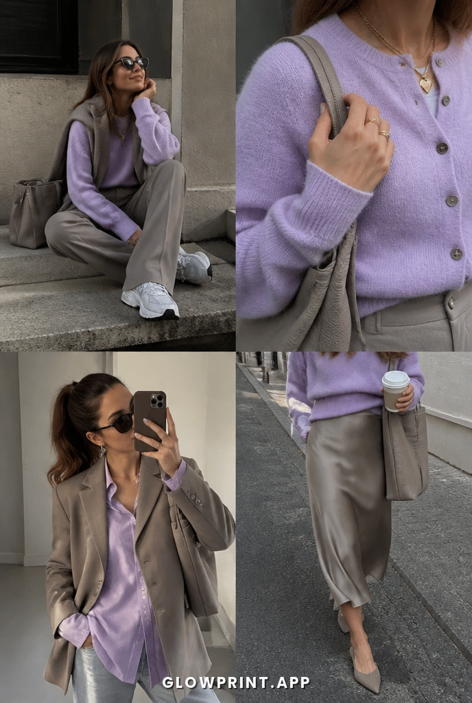 Summer outfit in Soft Magenta + Dusty Orange